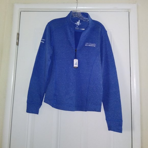 Johnnie-O (KENNEDY) half-zip sports jacket Size M Color Blue. - Picture 4 of 13